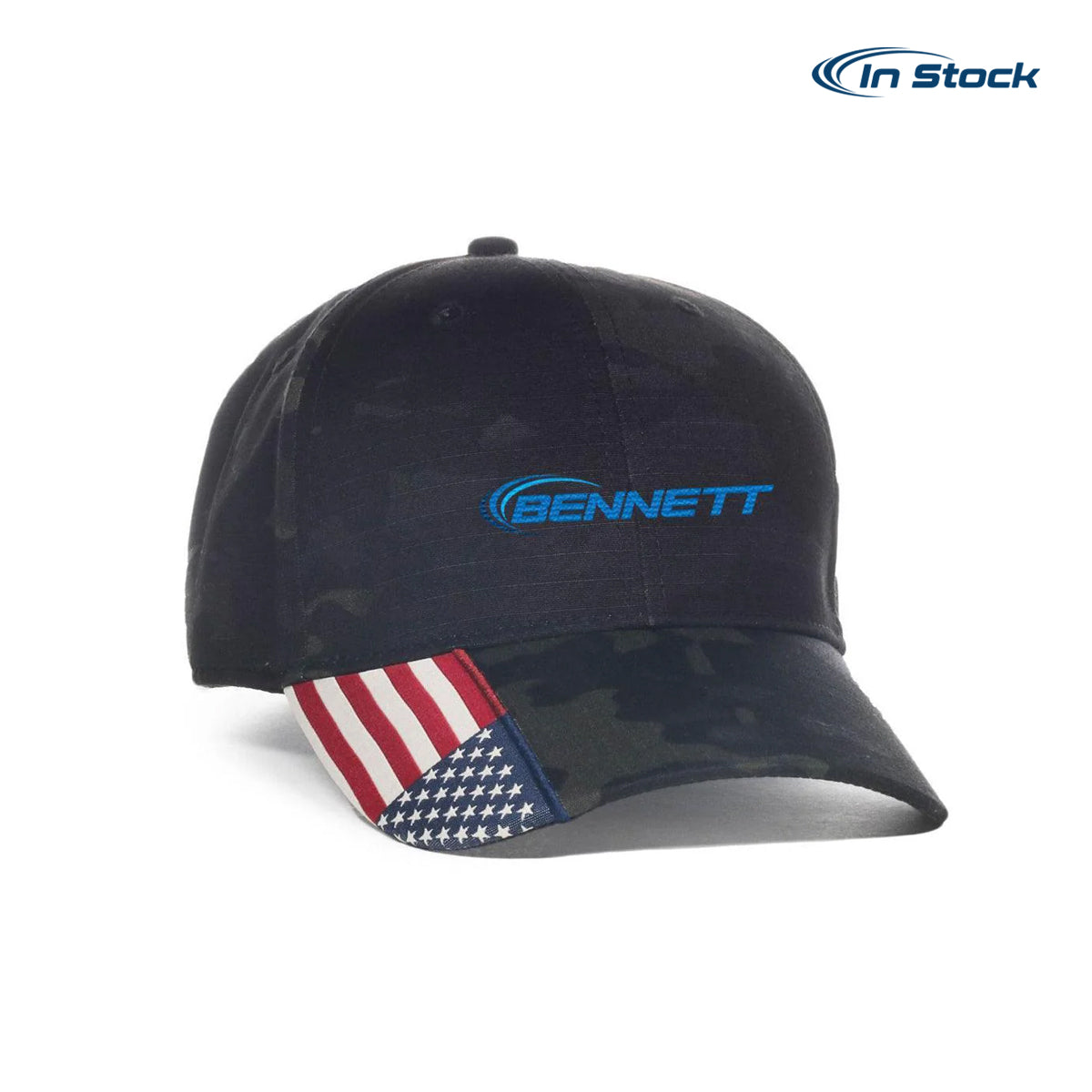 Multicam Camo Flag Cap