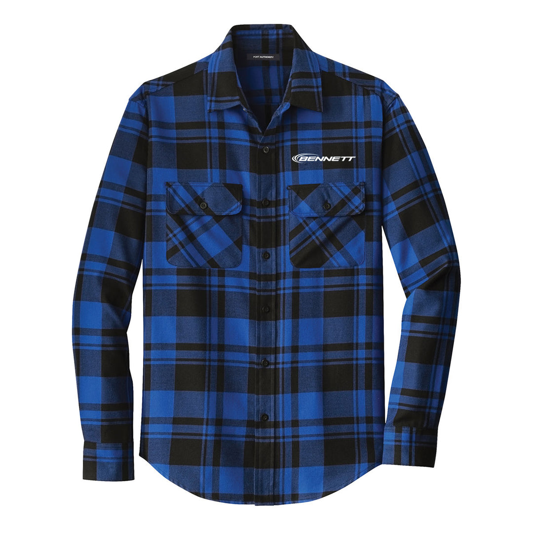 Bennett Men's Plaid Flannel Shirt