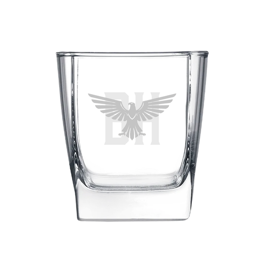 Bridge Haul Polar Camel 10 1/2 oz Square on the Rocks Glass