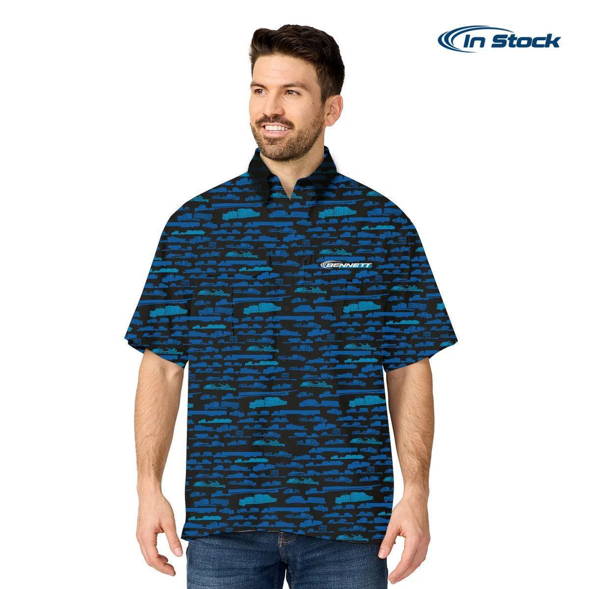 Bennett Custom Unisex Short Sleeve Fishing Shirt