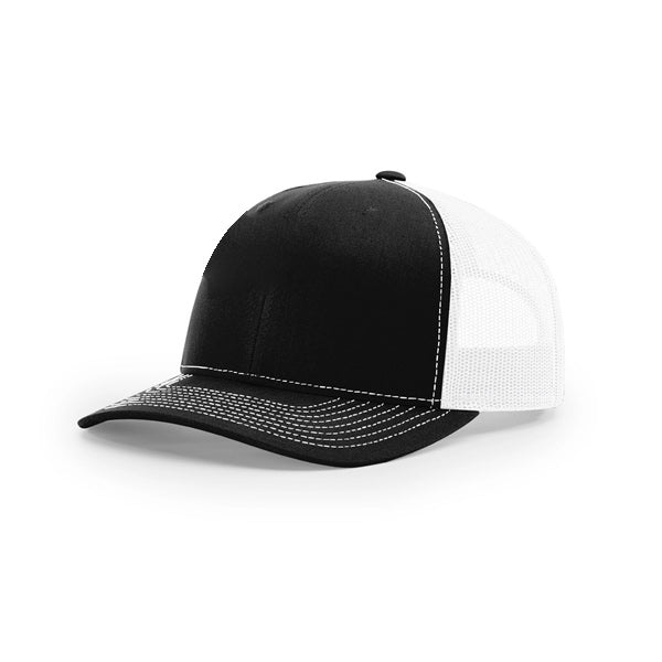 Pick A Hat Pick A Patch® - Your Richardson 112, Your Way — Black/White