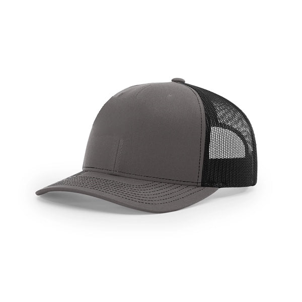 Pick A Hat Pick A Patch® - Your Richardson 112, Your Way — Charcoal/Black