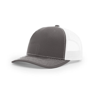 Pick A Hat Pick A Patch® - Your Richardson 112, Your Way — Charcoal/White