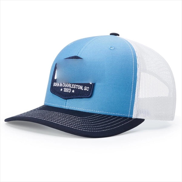 Pick A Hat Pick A Patch® - Your Richardson 112, Your Way — Columbia Blue/White/Navy