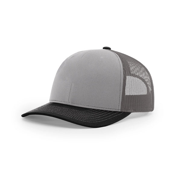 Pick A Hat Pick A Patch® - Your Richardson 112, Your Way — Grey/Charcoal/Black