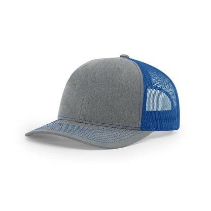 Pick A Hat Pick A Patch® - Your Richardson 112, Your Way — Heather Grey/Royal