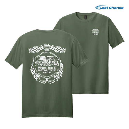 2025 Stars, Stripes, and White Lines T-Shirt