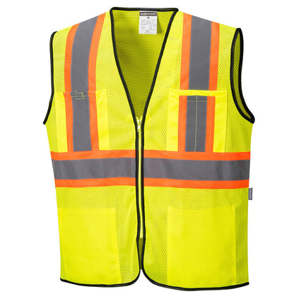 Bennett Class 2 Contrast Hi-Vis Safety Vest
