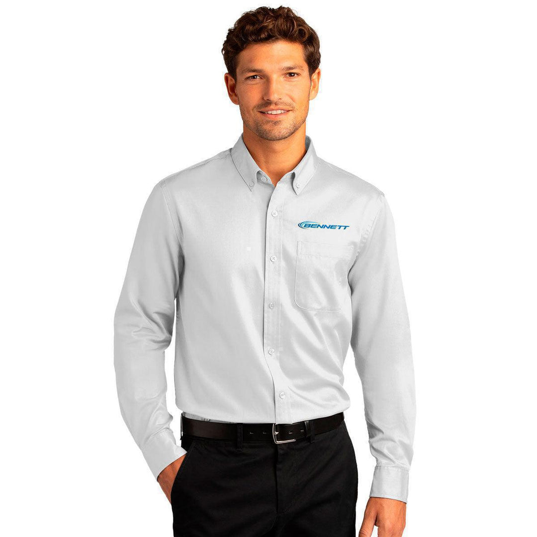 Bennett Port Authority Long Sleeve SuperPro React Twill Shirt